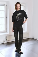 Off-black - Alien Loose Boxy T-shirt - 2