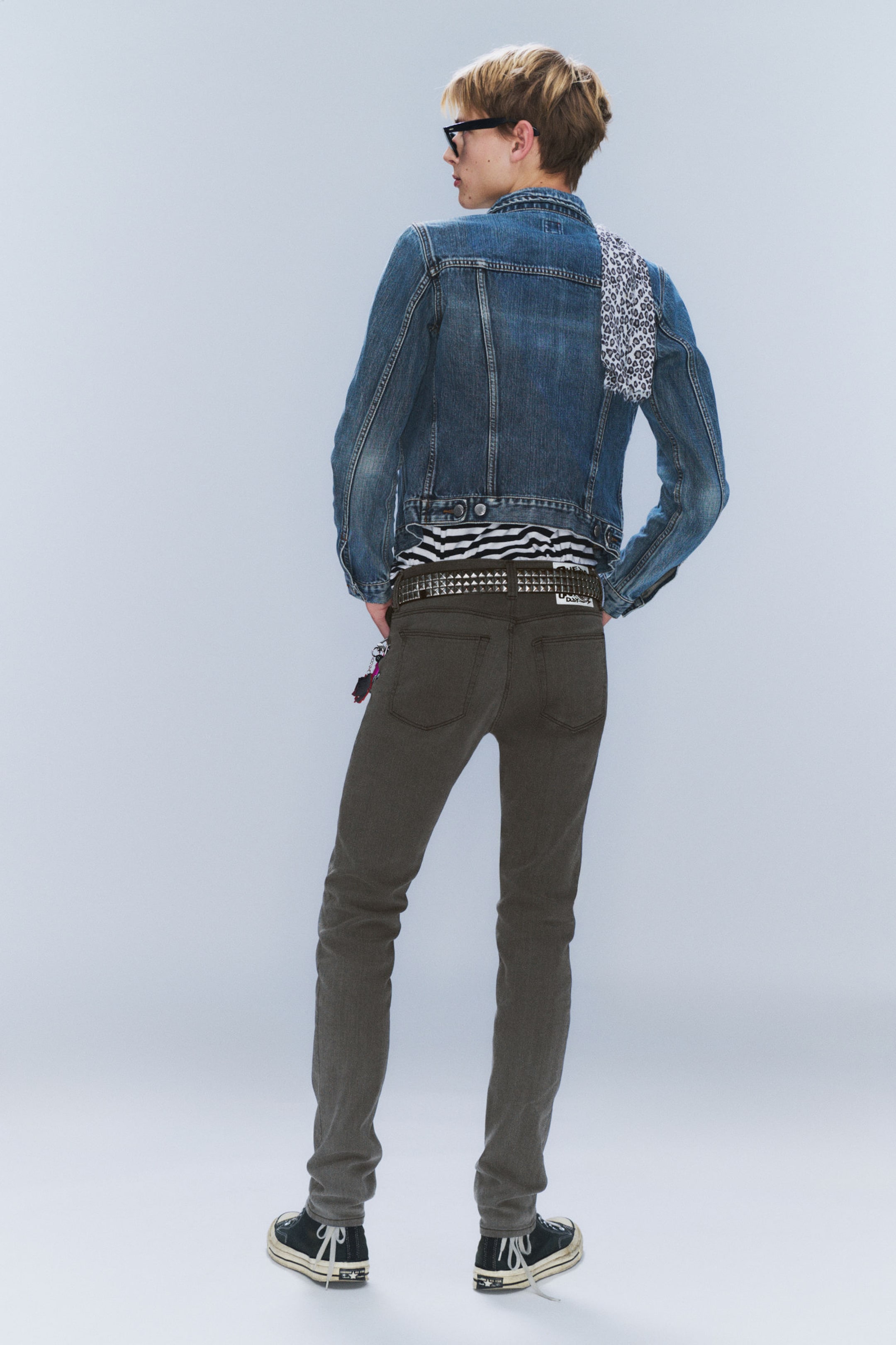 Bored Grey - Grau - Sleeze – Skinny-Jeans mit niedriger Taille - 3