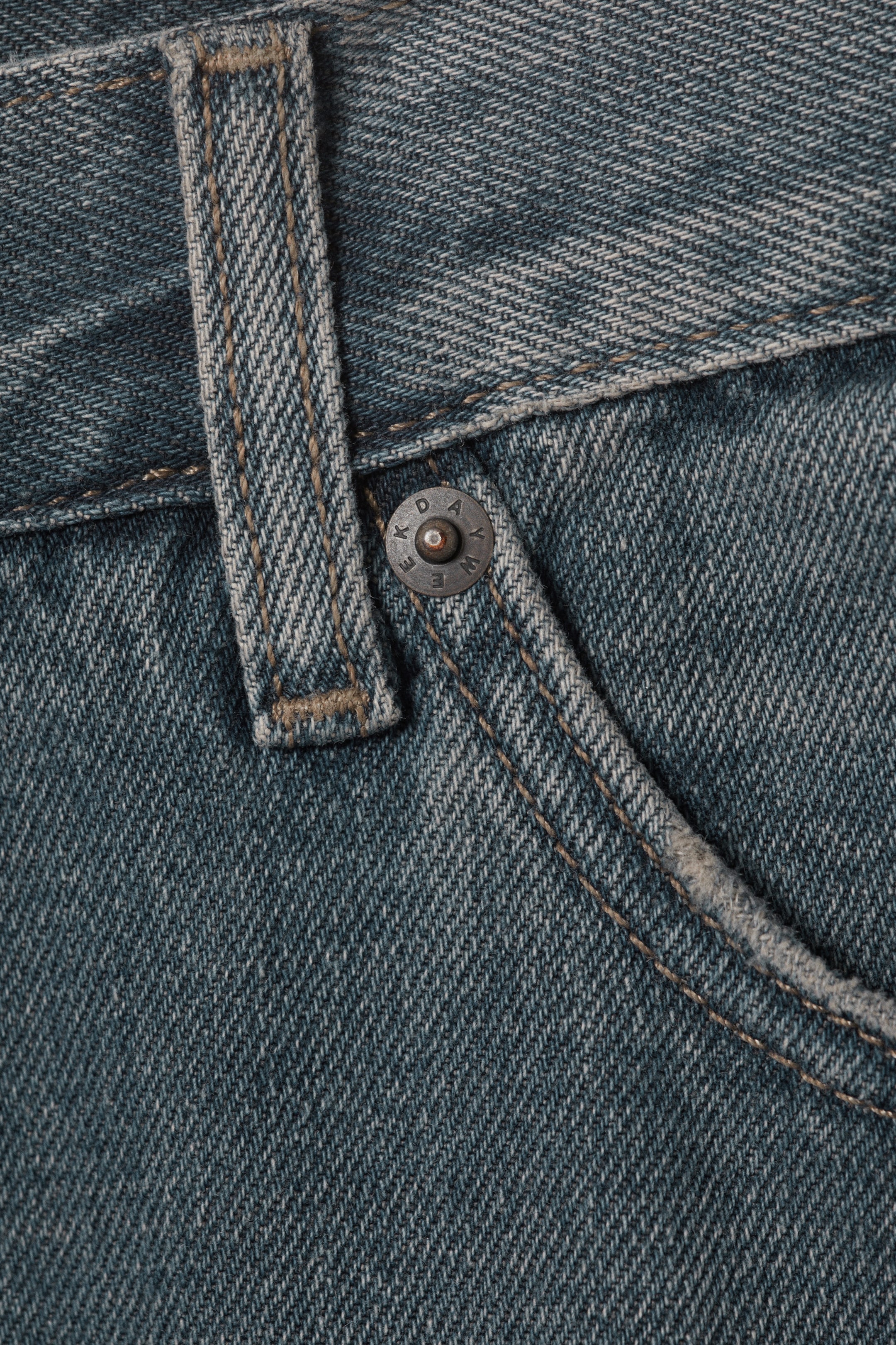 Blue One - Dark Blue - Sphere Low Rise Loose Straight Leg Jeans - 6