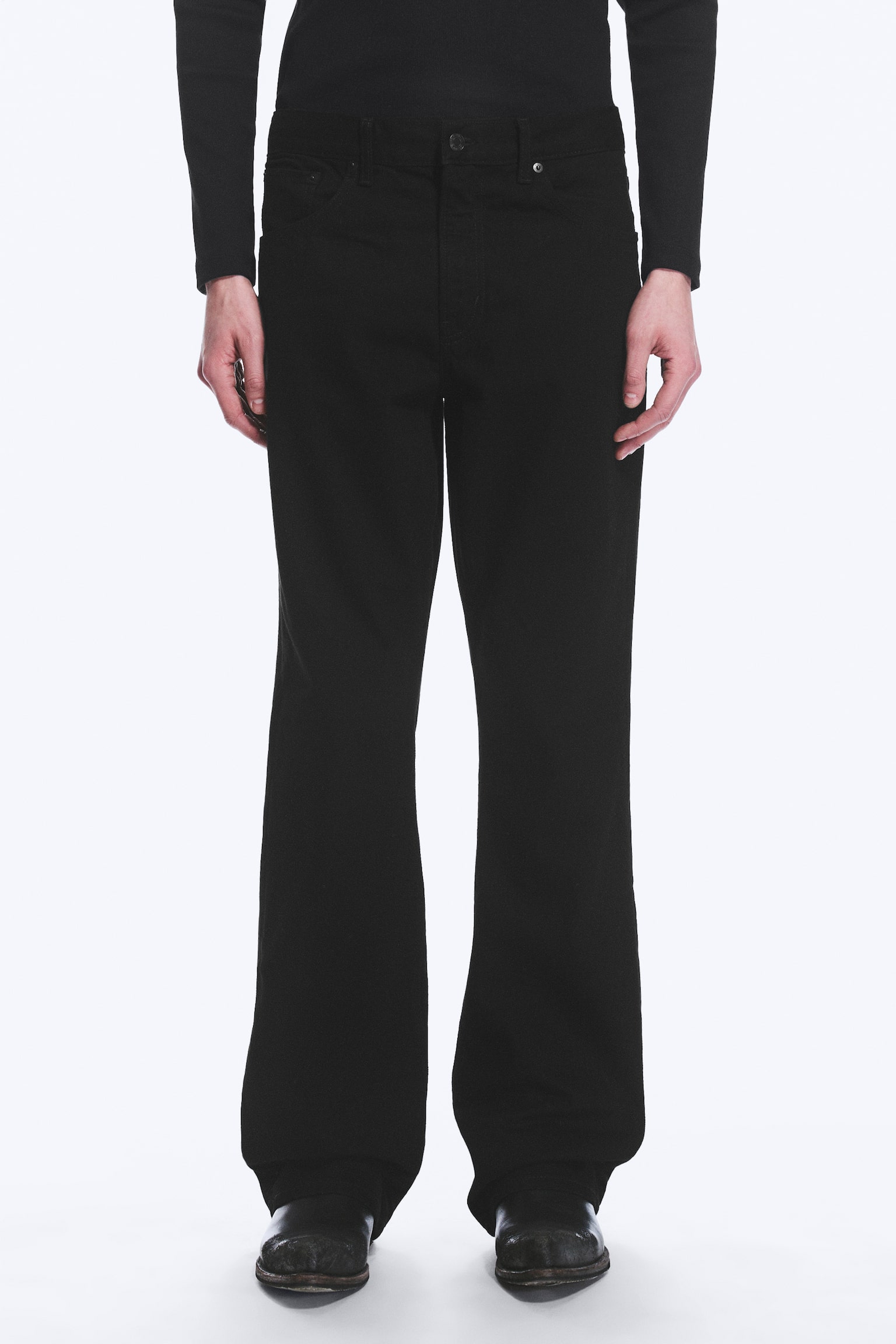 Mercury Mid Waist Relaxed Bootcut Leg Jeans - Black Rinse - Schwarz/Blue Rinse - Dunkelblau/Port Blue - Hellblau/Deep Ocean Blue - Dunkelblau/Black Rinse - Schwarz - 7