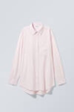 Dusty Pink - Jody Oversized Shirt - 0