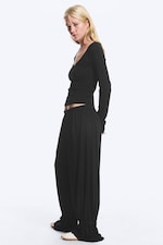 Zwart - Tricot ballonbroek - 2