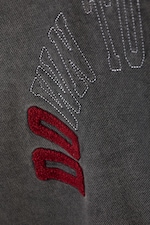 Washed Black - Down To Earth - Loose Graphic Sweatshirt - 1