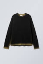 Black - Cypher Graphic Knit Sweater - 0