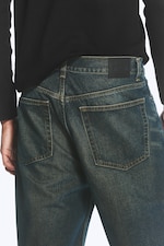 Lobster Blue – mørkeblå - Galaxy løs og rett jeans med mellomhøy midje - 3