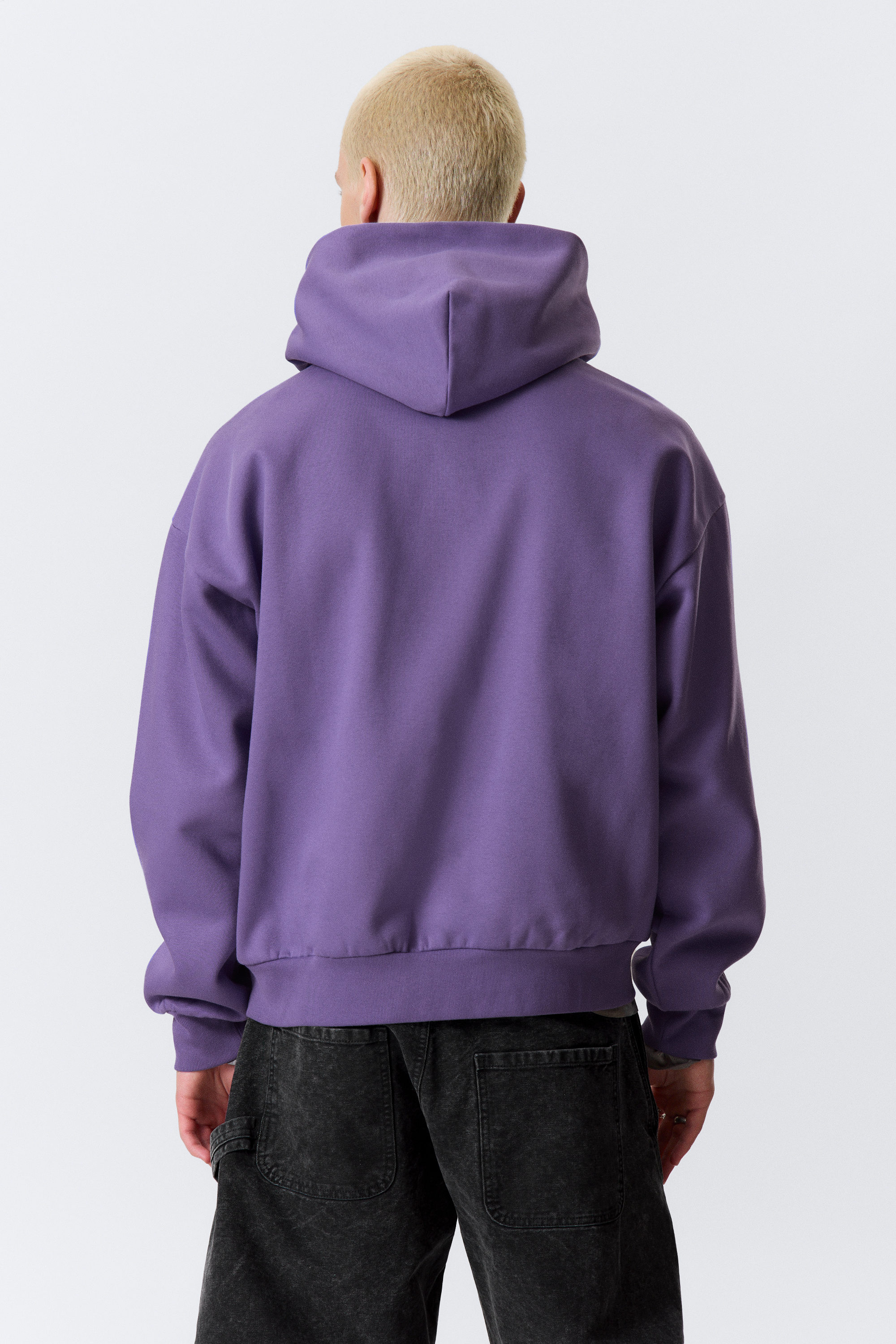 Violet - Sweat à capuche ample - 5