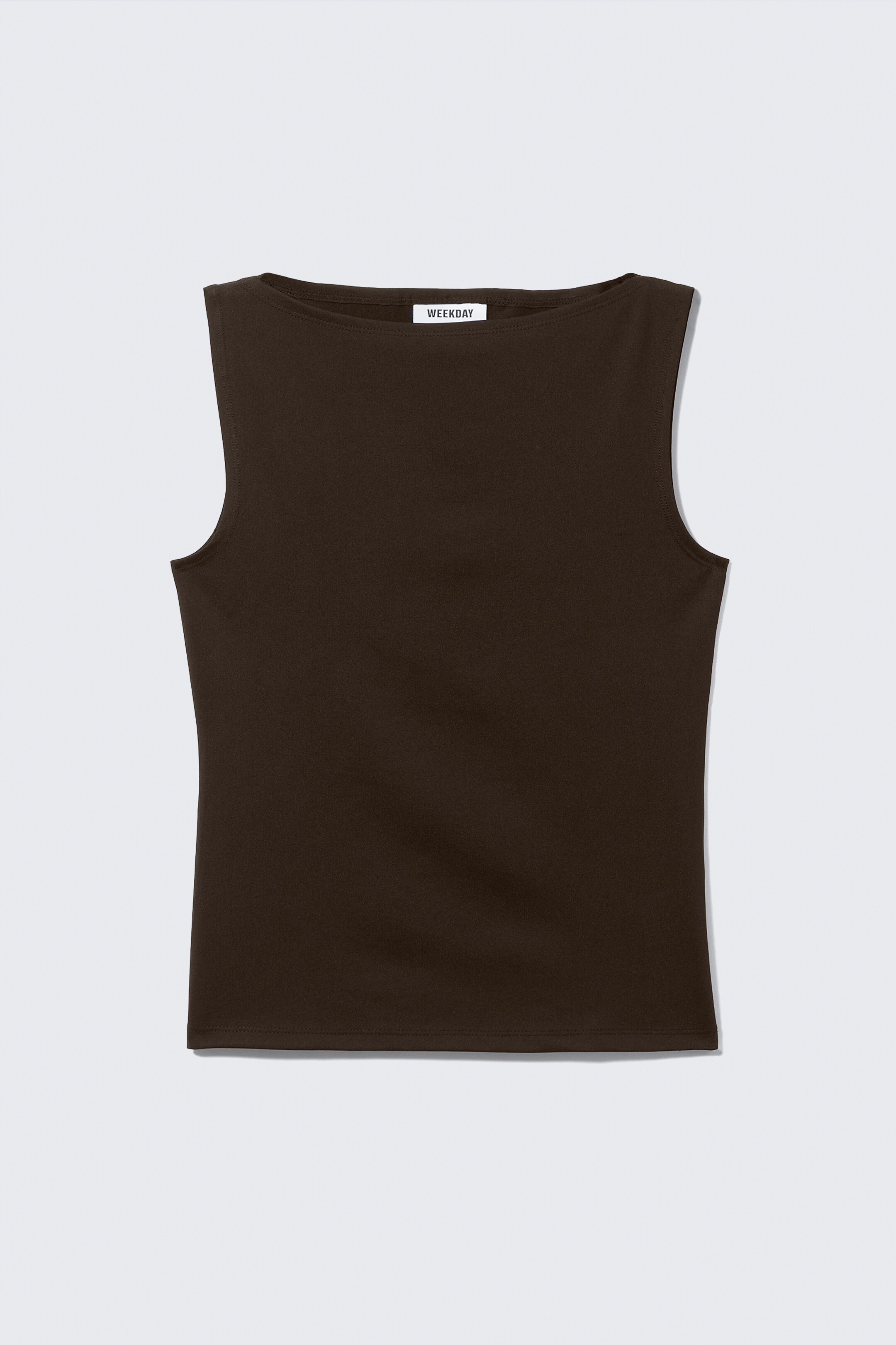 Zobacz większy obraz: Annie Top w łódeczkę - Ciemnobrązowy - ONA | H&M PL 4