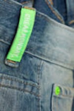 Grime – Blau - Rad Super – Weite Jeans mit normaler Taille - 5