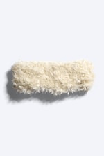 Dusty White - Faux Fur Headband - 3