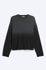 Washed Black Ombre - Relaxed Long-Sleeved T-shirt - 4