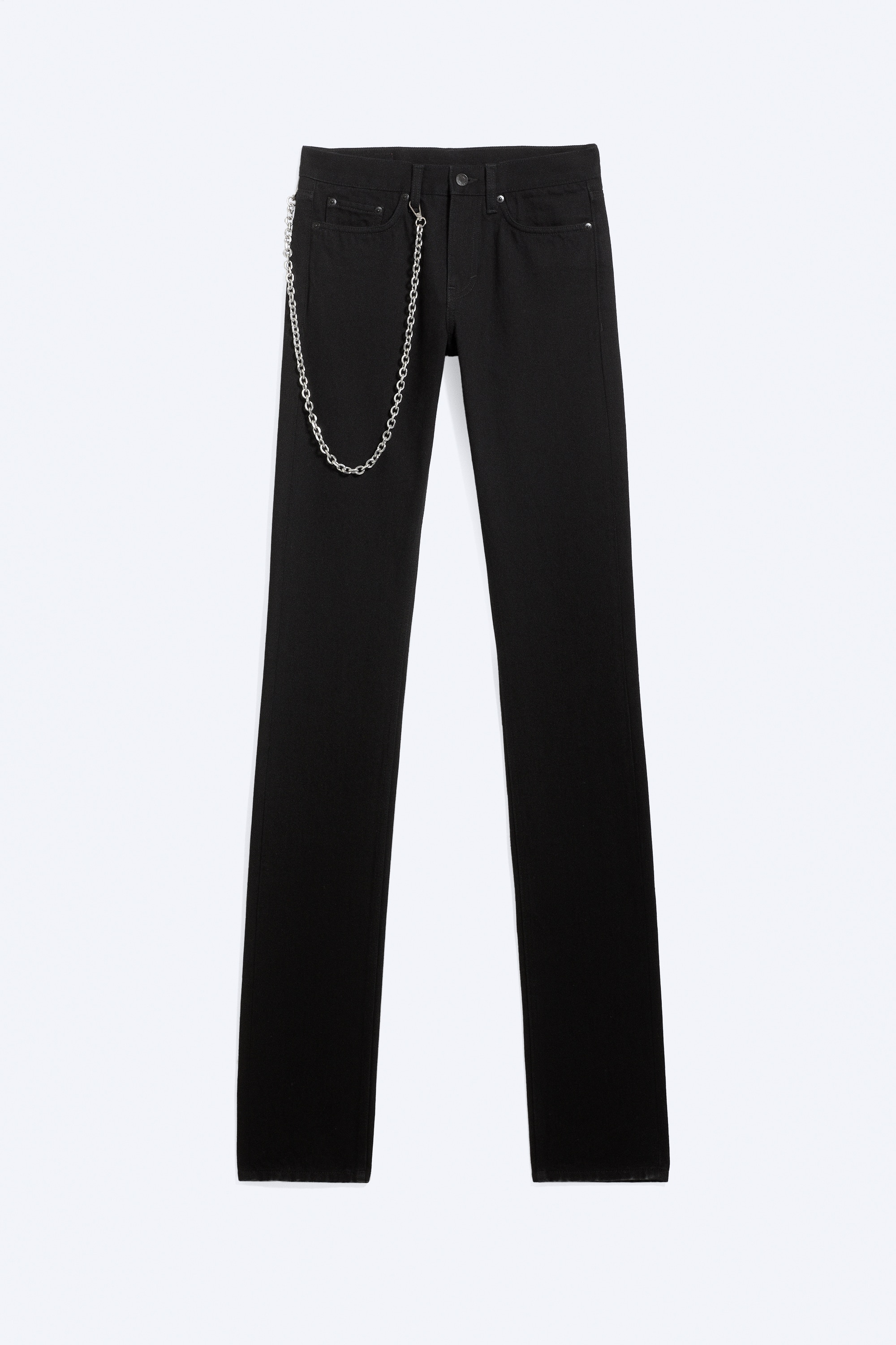 Yungblud Low Waist Slim Straight Leg Jeans
