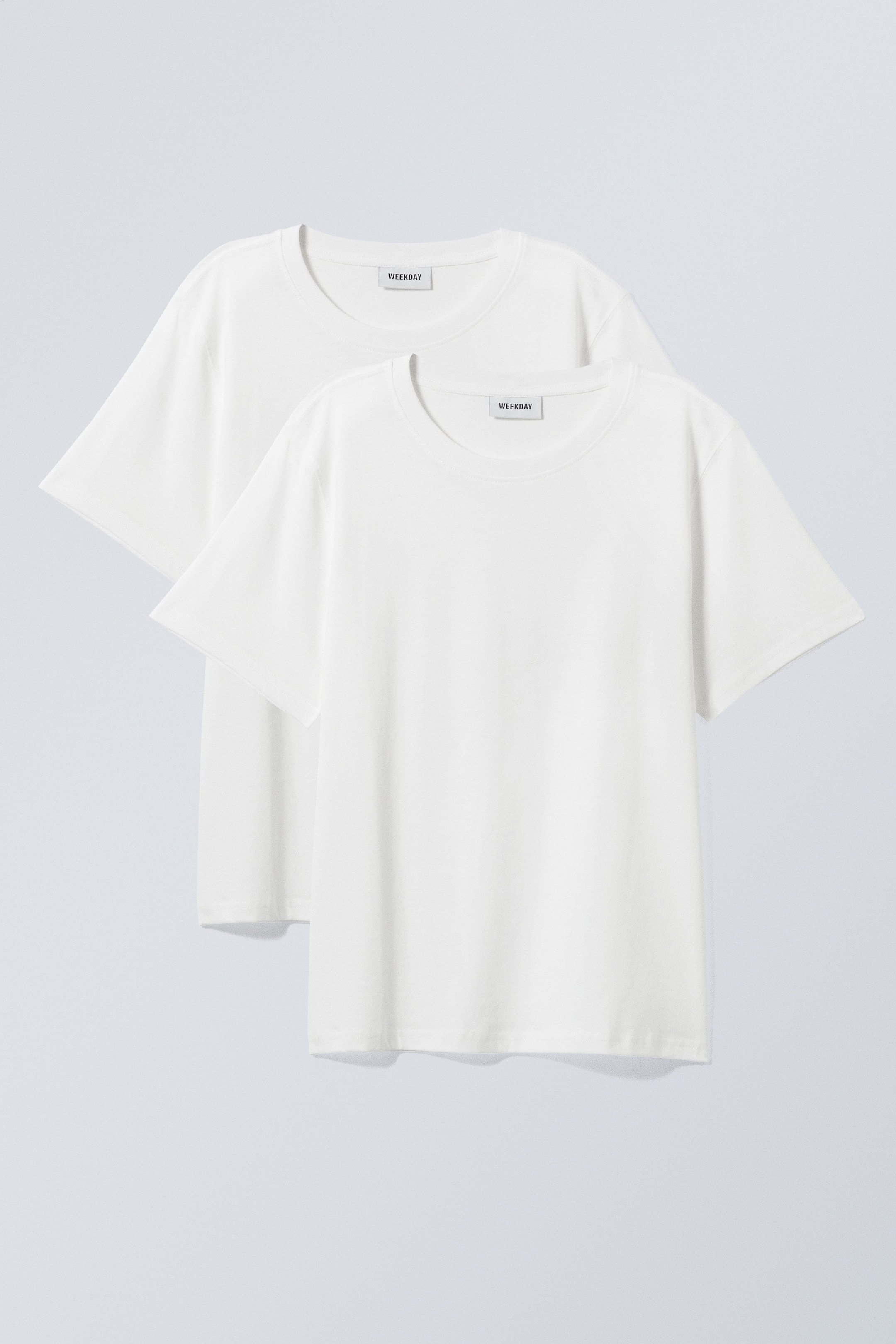 White - 2-pack Essence Standard T-Shirt - 0
