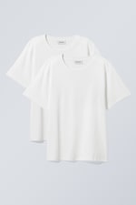 White - 2-pack Essence Standard T-Shirt - 0