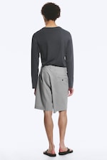 Light Dusty Grey - Uno Loose Suit Shorts - 3