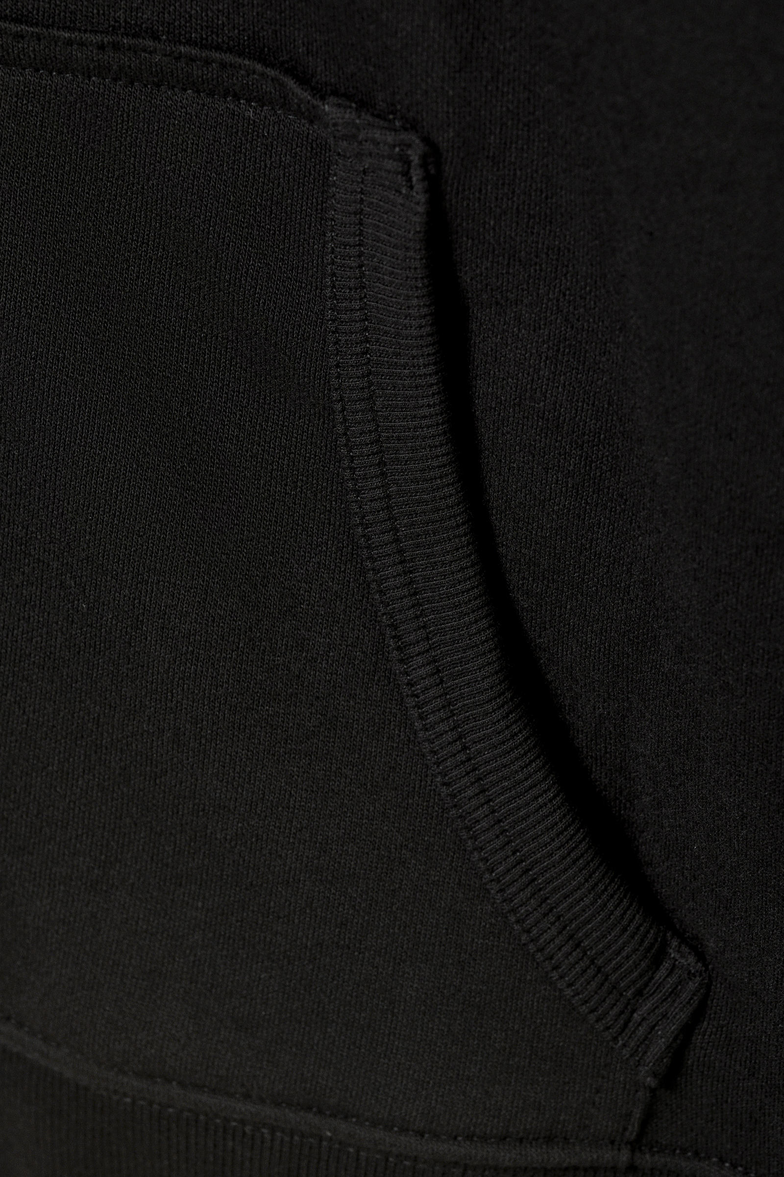 shrunken zip hoodie - Black | Weekday WW