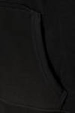 Black - Shrunken Zip Hoodie - 1