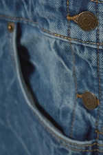 Blaue Ära - Astro-Latzhose mit lockerer Passform - 2
