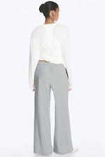 Light Dusty Grey - Relaxed Pyjama Trousers - 3