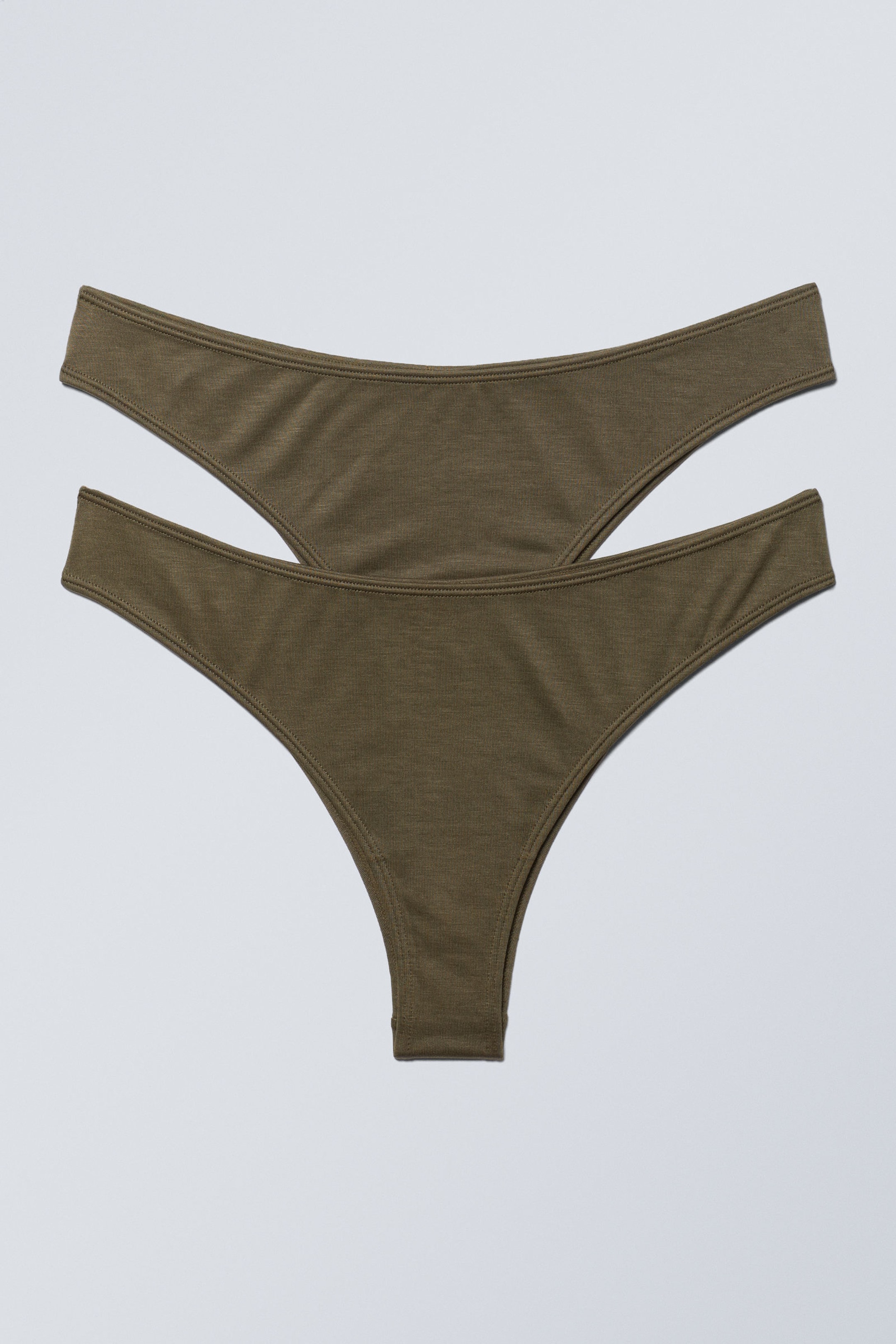 #535143 - 2-pack Cheeky Modal Brazilian Briefs