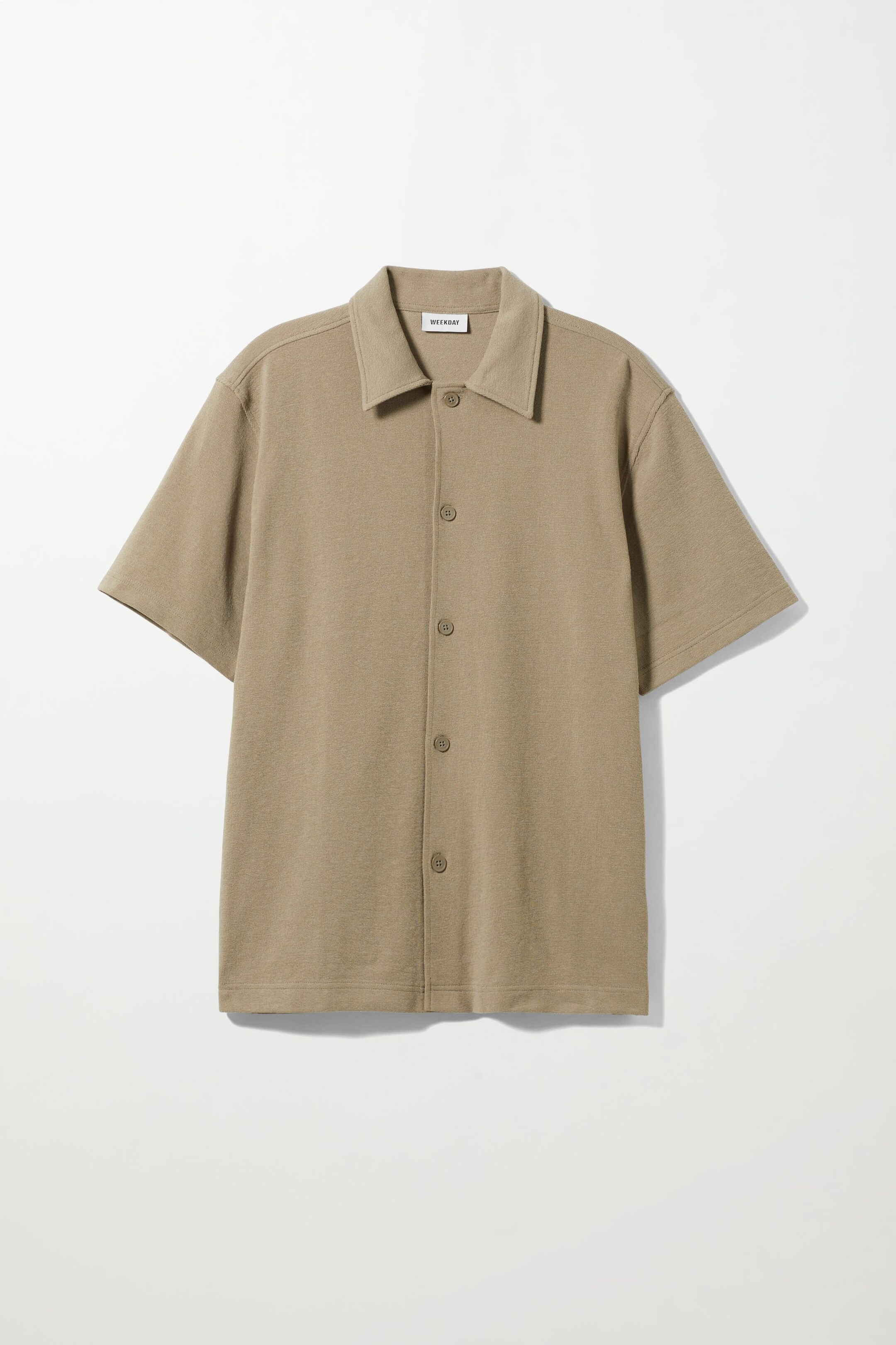 Beige - Pass Short Sleeve Shirt - 0