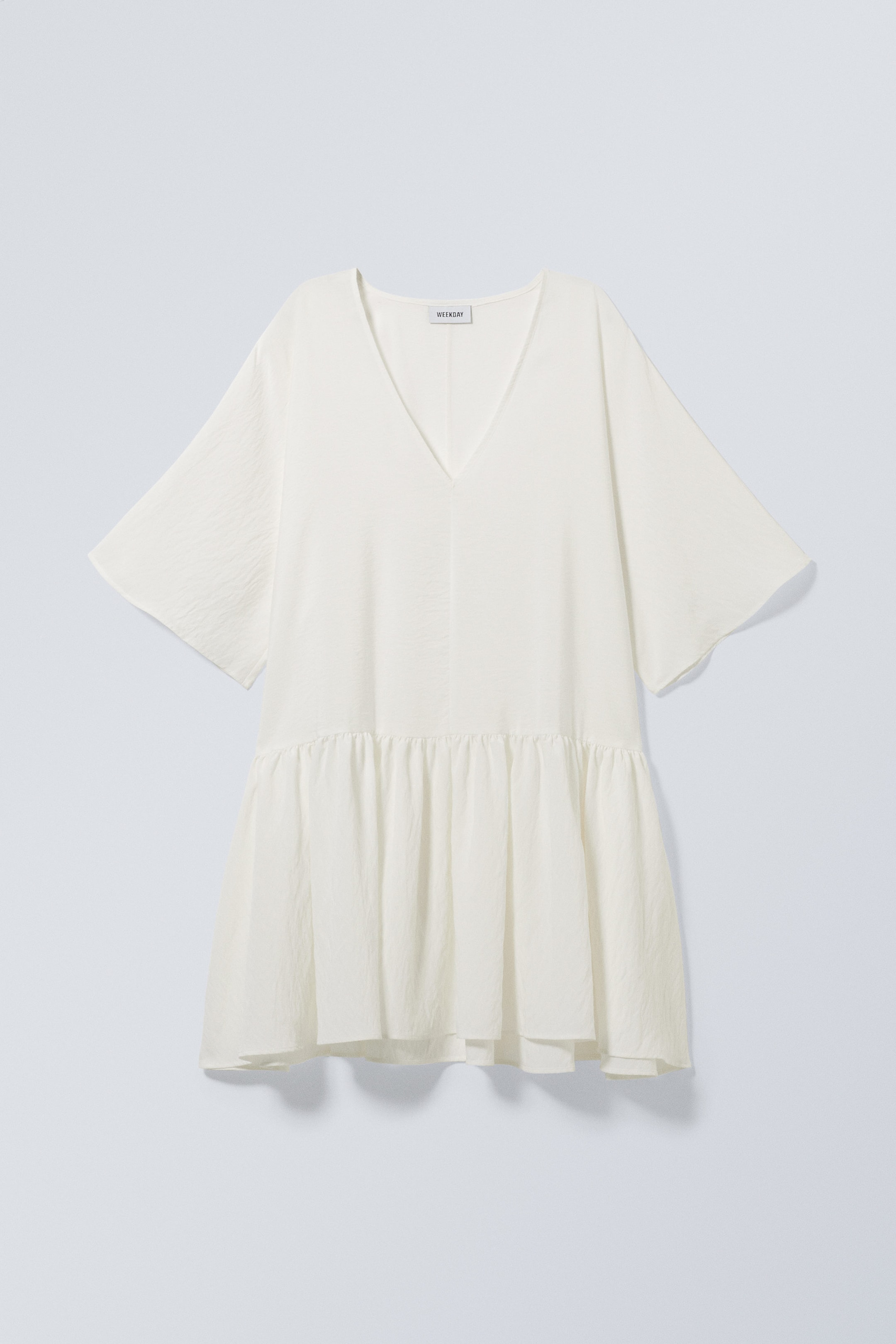 Weiß - Kurzes Kleid Minou - 0