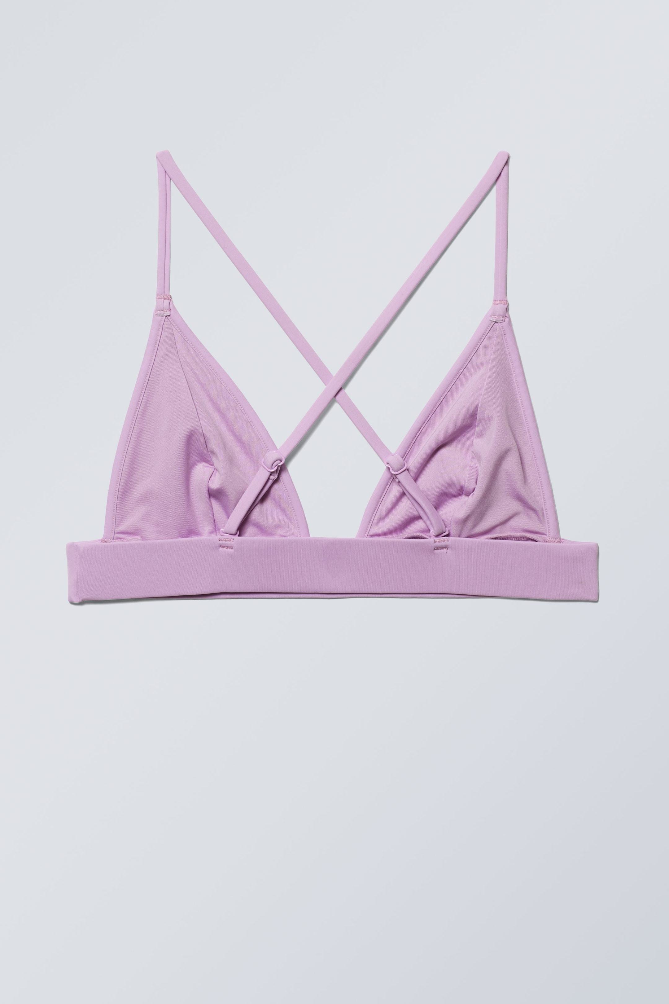 Lavendel - Überkreuztes Bikinitop PENNY - 1