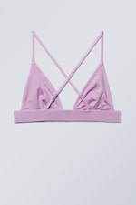 Lavendel - Überkreuztes Bikinitop PENNY - 1