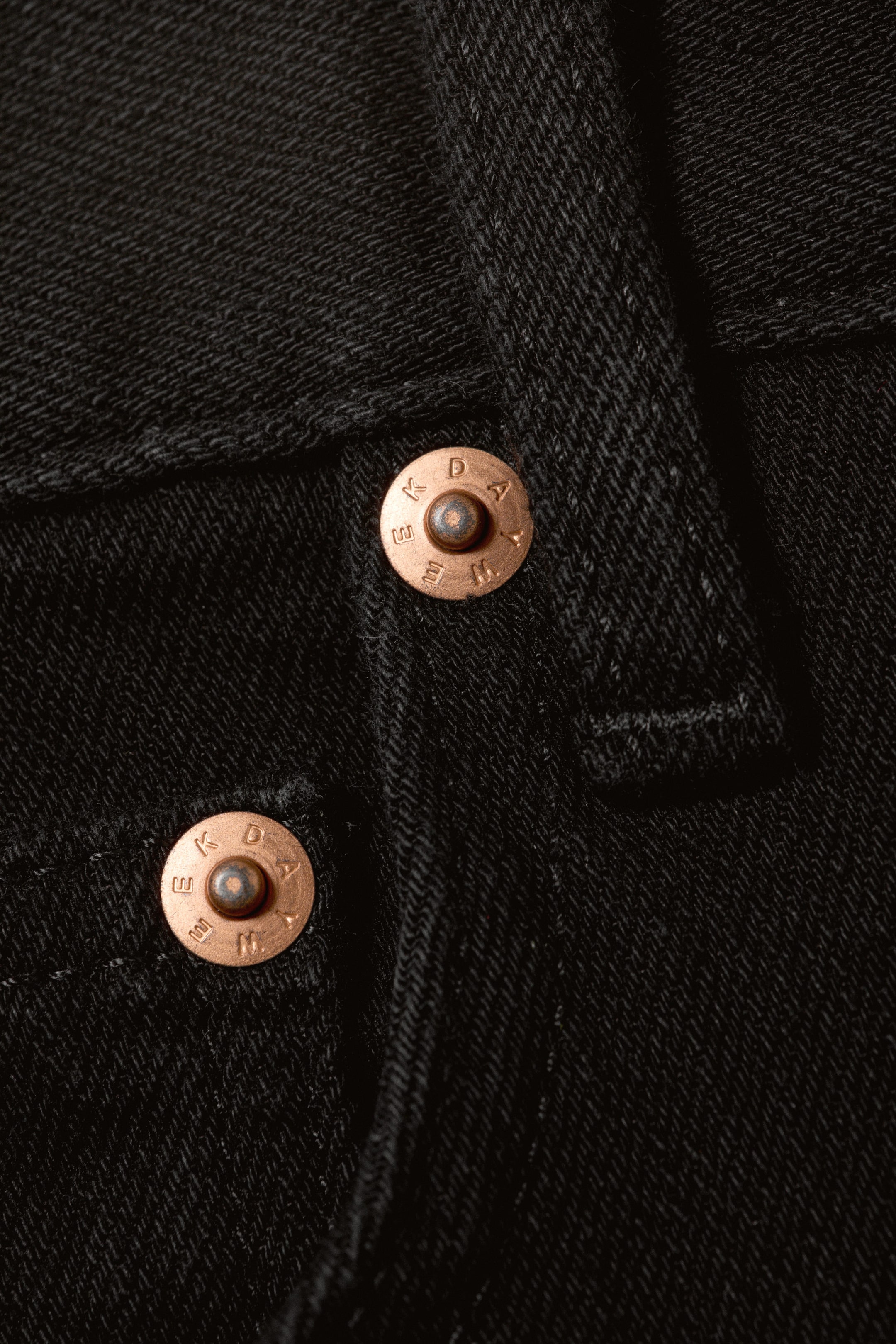 Black Rinse - Black - Orion Mid Rise Slim Fit Straight Leg Jeans - 1