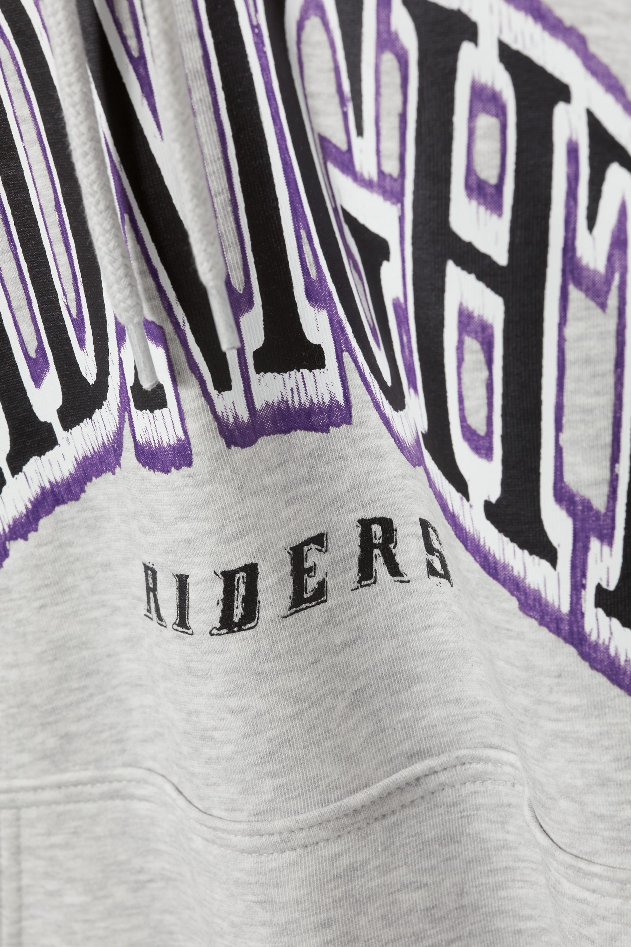 Midnight Riders - Oversized Printed Hoodie - 1