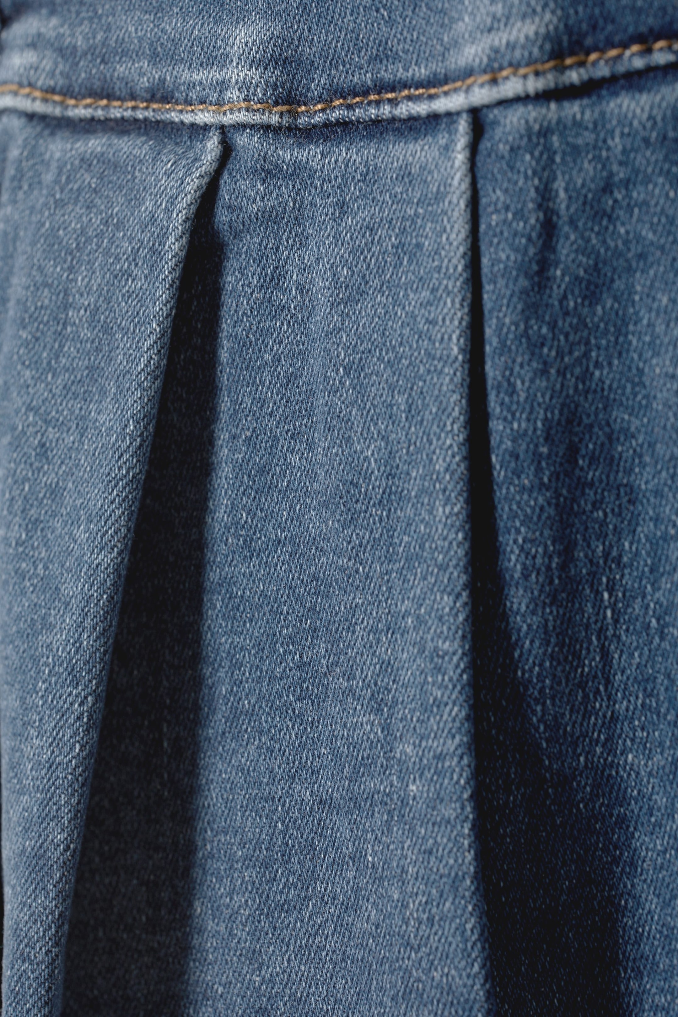 Mineral blue - Ashley Short Pleated Skirt - 1