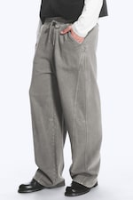 Ausgewaschenes Grau - Jogginghose mit Relaxed Fit - 2