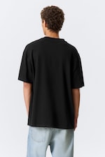 Schwarz - Großartiges Heavyweight-T-Shirt - 2