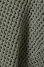 Light Dusty Khaki - Regular Crochet Short Sleeve Shirt - 1