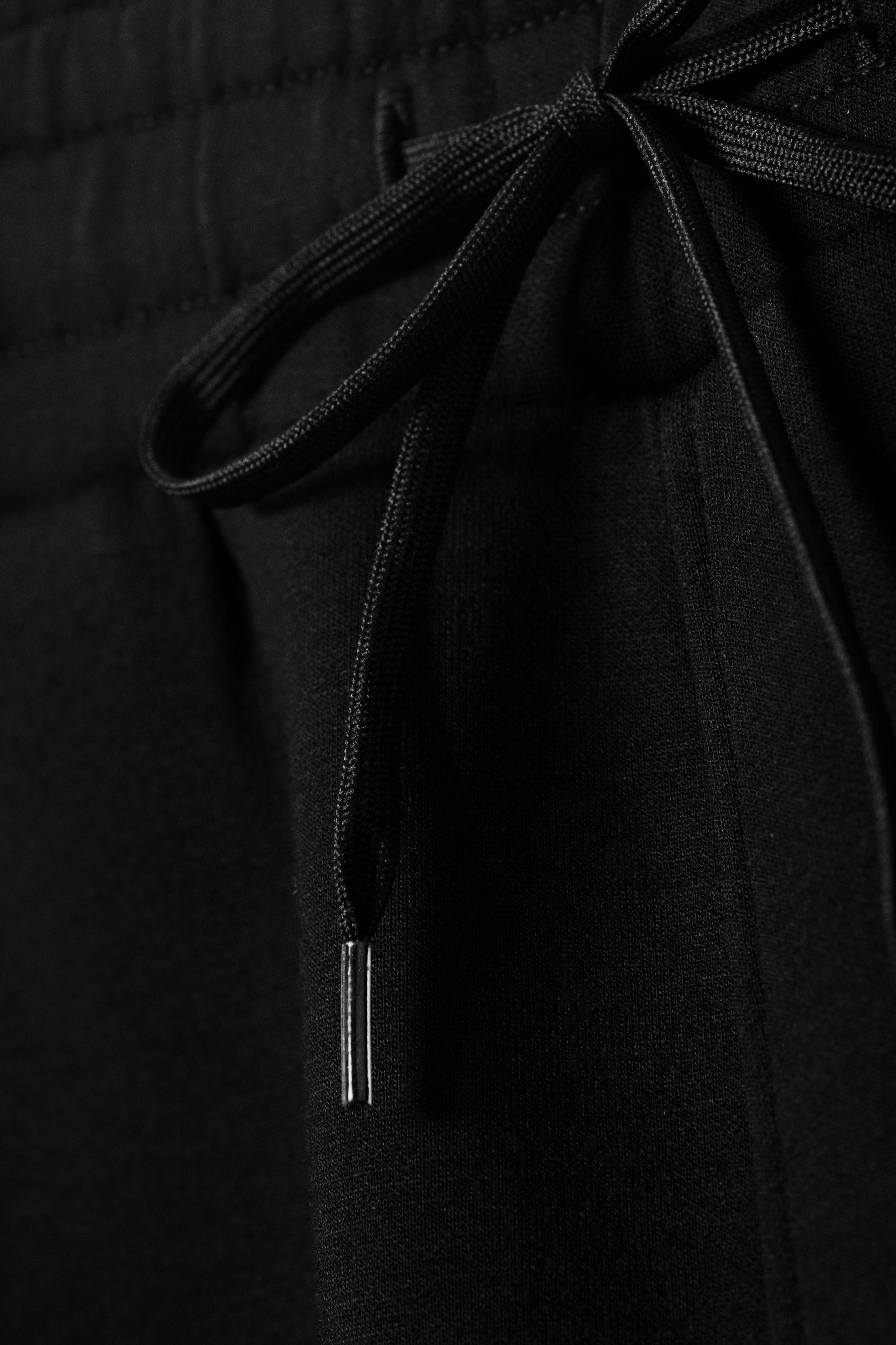 Svart - Tvättade Scuba-sweatpants - 5