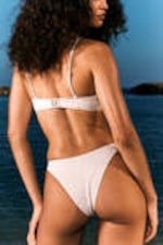Light Beige - Brazilian Mini Bikini Bottom - 1