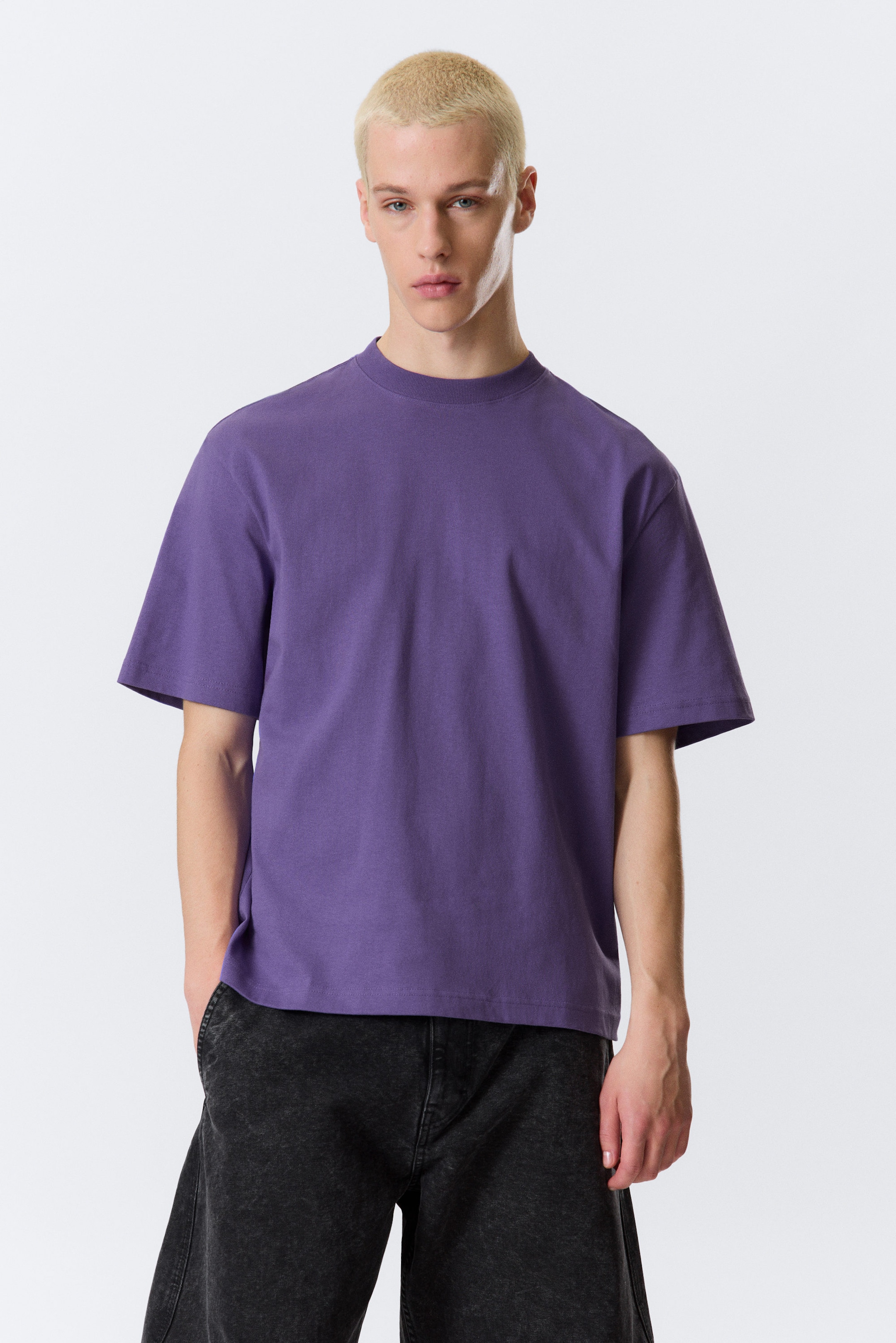 Purple - Relaxed T-shirt - 1