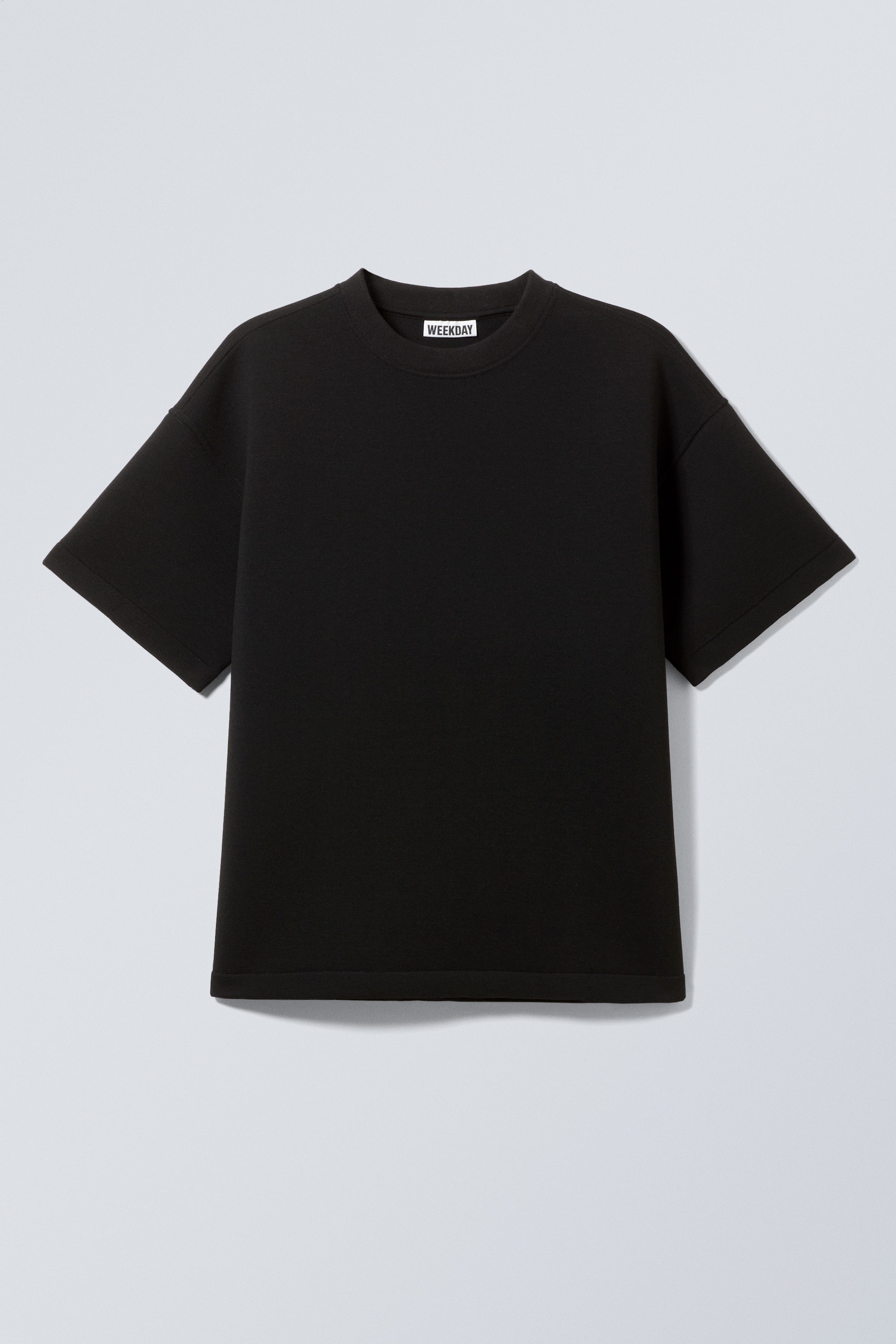 Svart - Great boxy scuba t-skjorte - 1