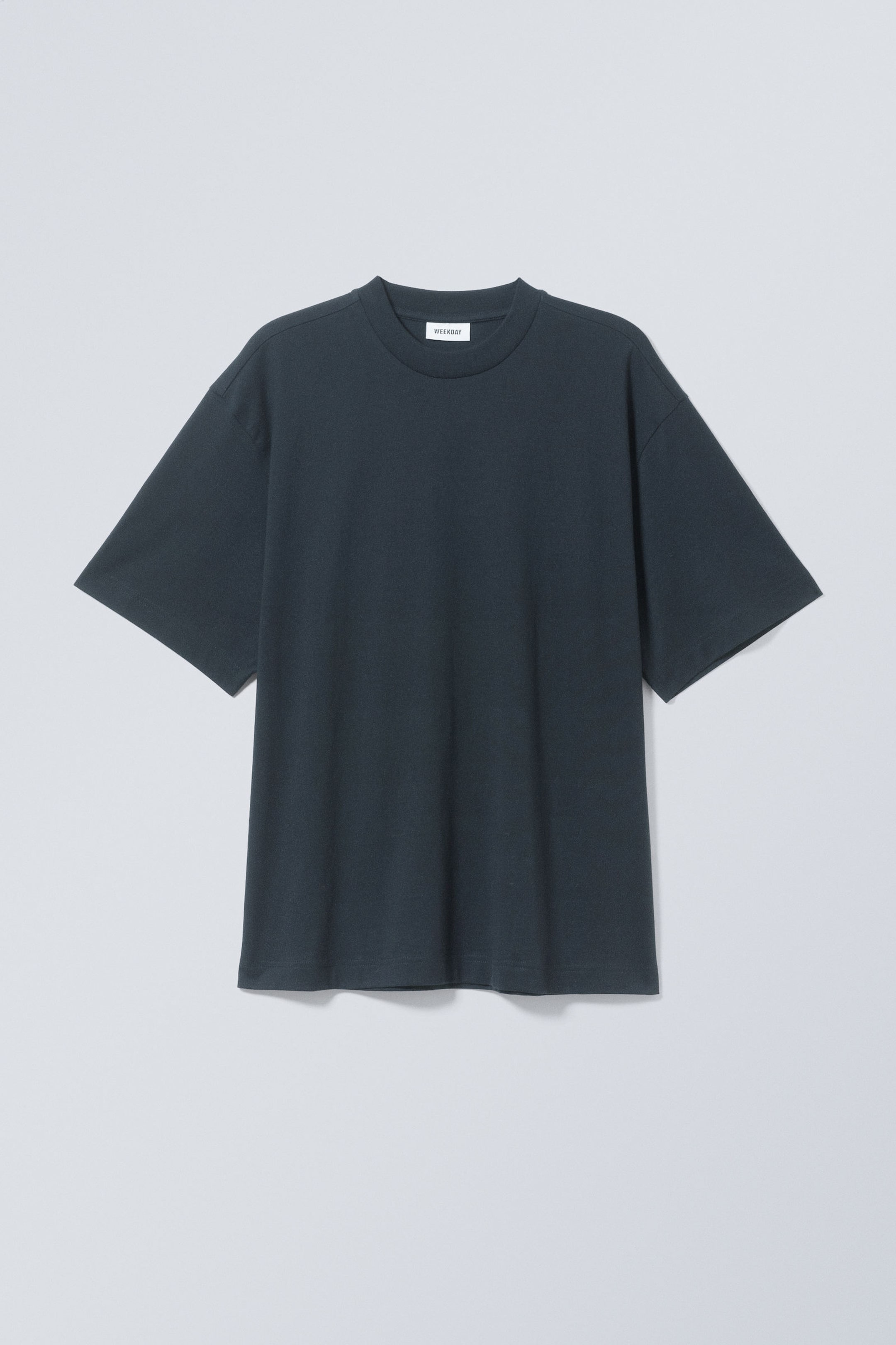 Navy Blue - Oversized T-shirt - 3