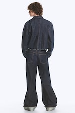 Blue Rinse – mørkeblå - SOLAR BRETTBAR JEANS MED REGULAR/LOOSE/WIDE PASSFORM, UNISEX - 4