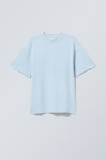 Hellblau - Großartiges Heavyweight-T-Shirt - 0