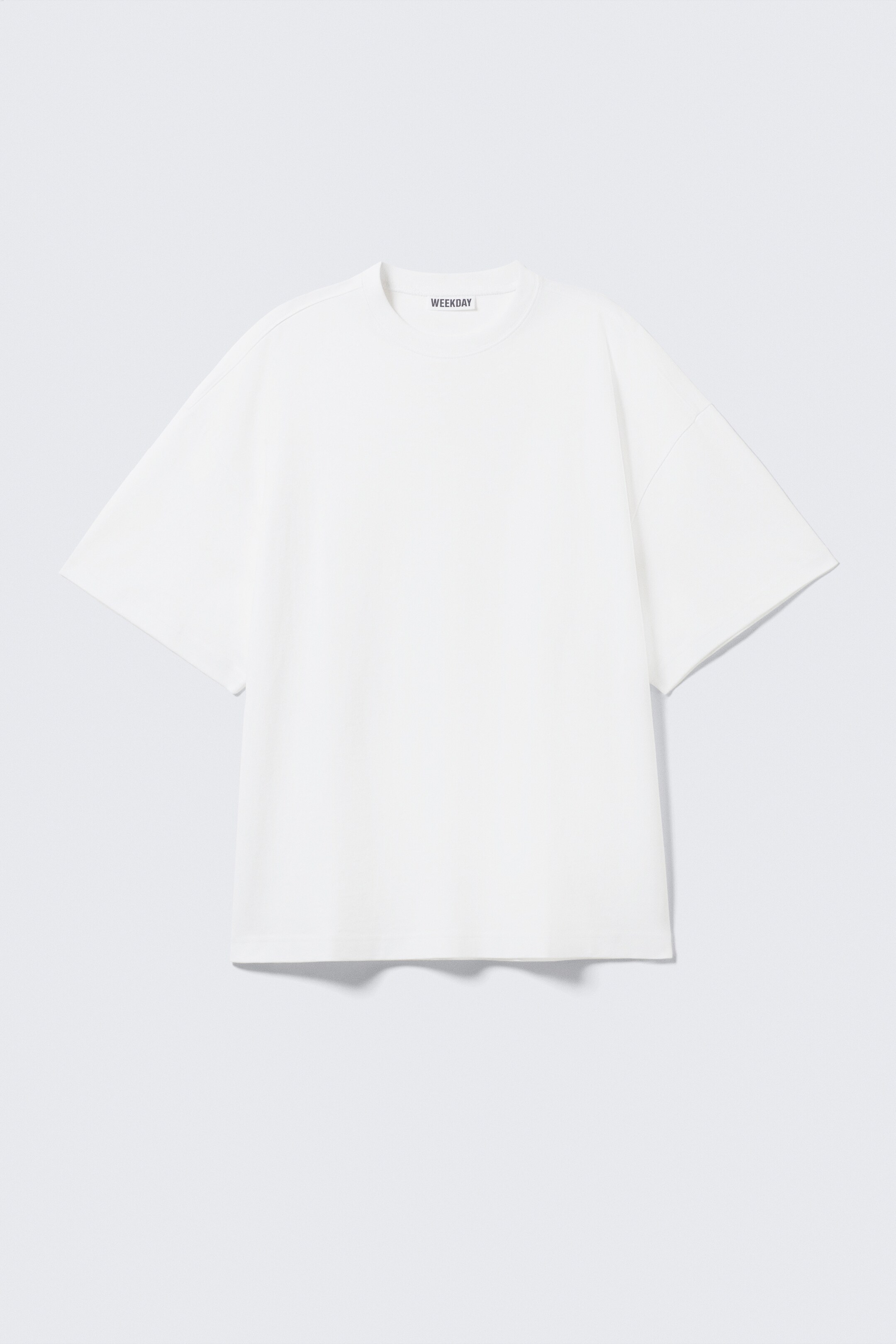 View larger image: Oversized Short-Sleeved Cotton T-shirt - White - Ladies | H&M GB 4