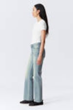 Aeon Blue - Light Blue - Moon Mid Rise Regular Bootcut Leg Jeans - 2