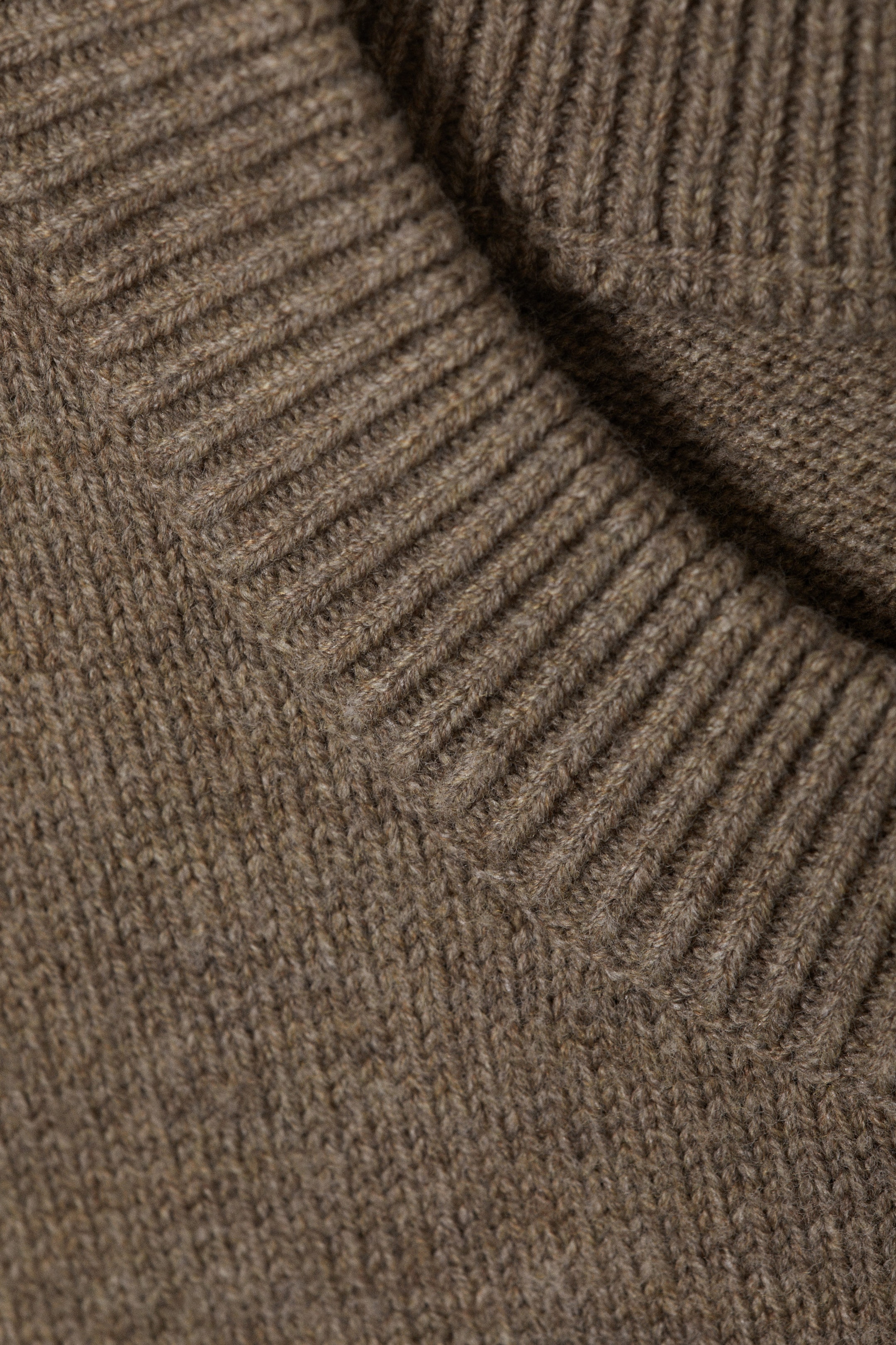Dark Mole Melange - Strikkevest - 2