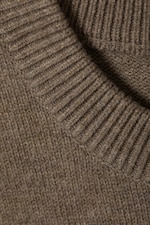 Dark Mole Melange - Strikkevest - 2