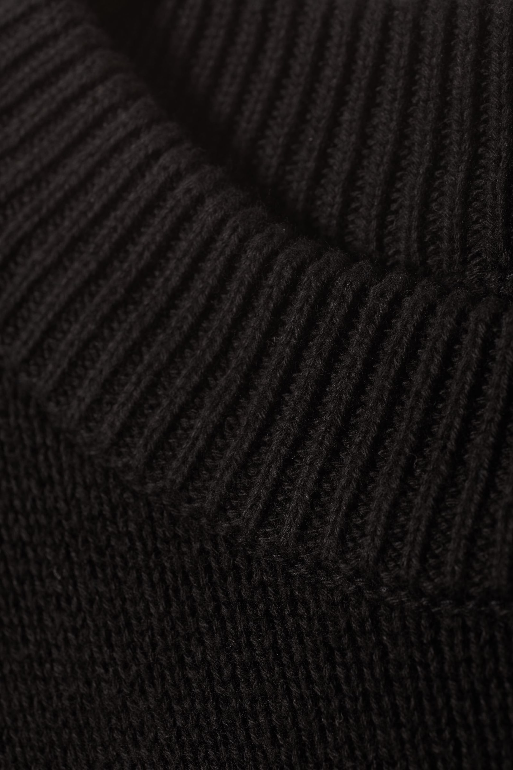 Black - John Oversized Sweater - 1