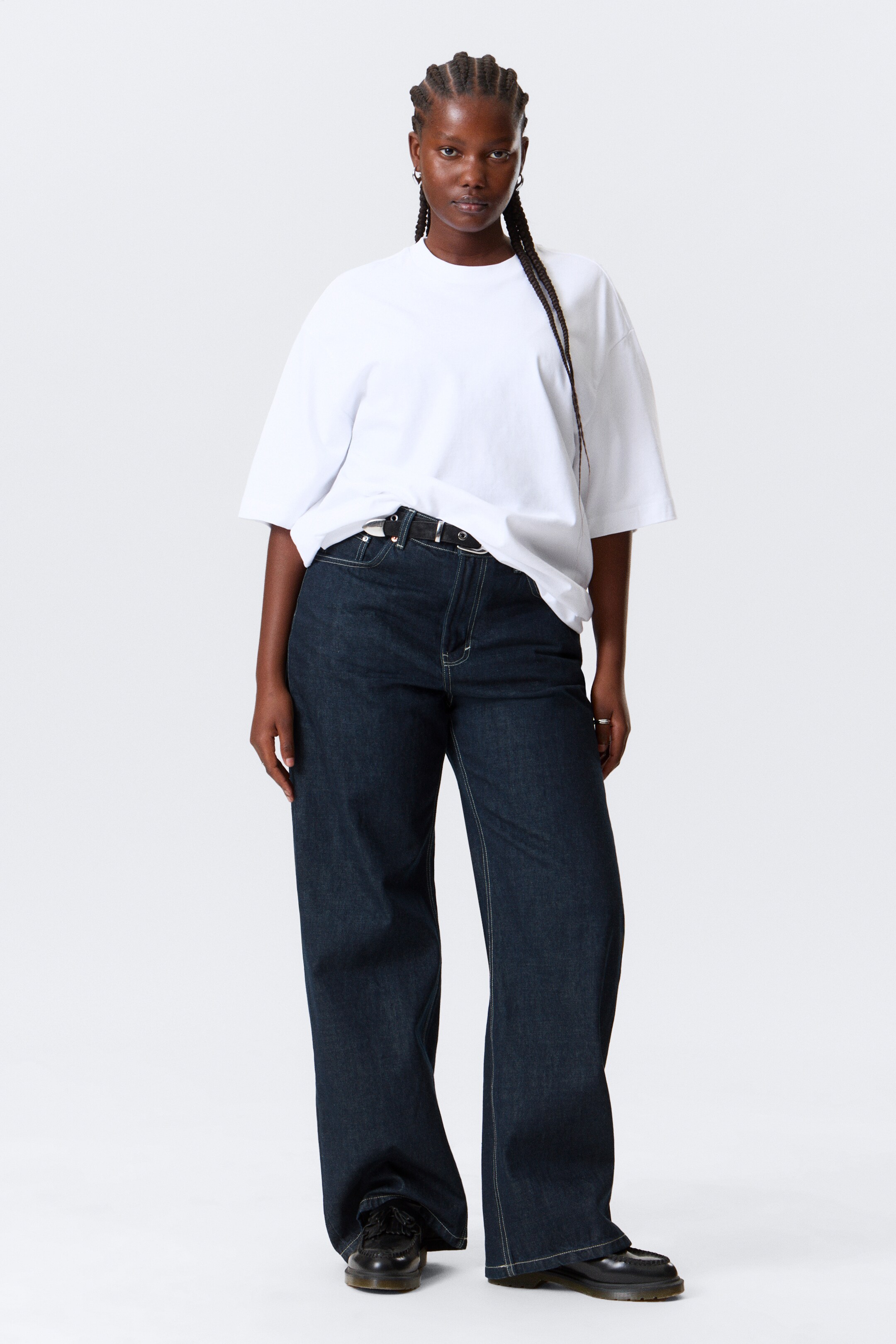 Agrandir l'image: T-shirt oversize - Blanc - FEMME | H&M CH 4