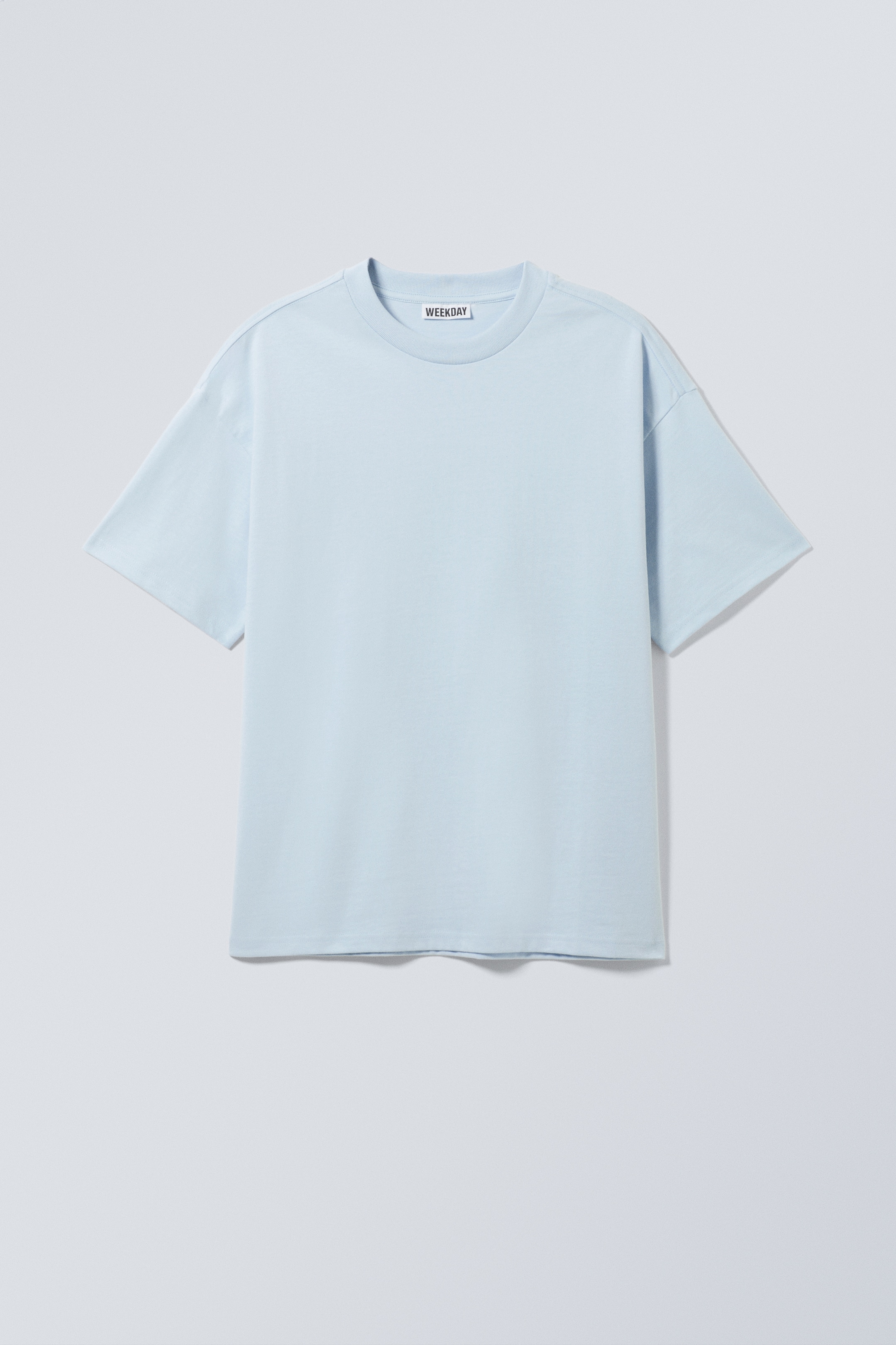 Zobacz większy obraz: Great Boxy T-shirt wagi ciężkiej - Jasnoniebieski - ON | H&M PL 1