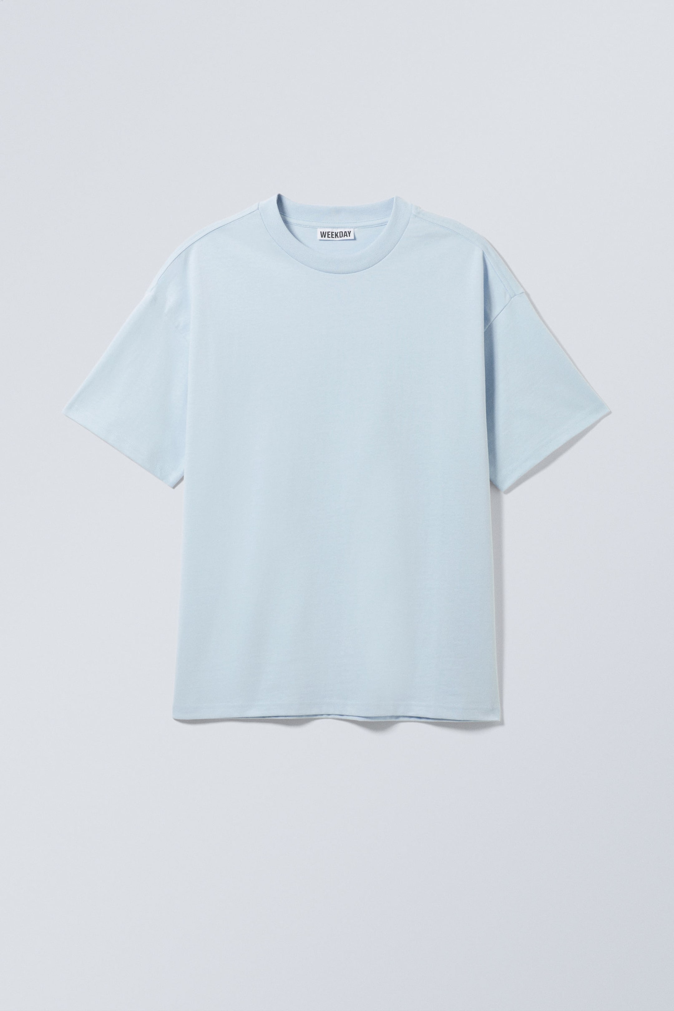 Ljusblå - Boxig t-shirt - 3