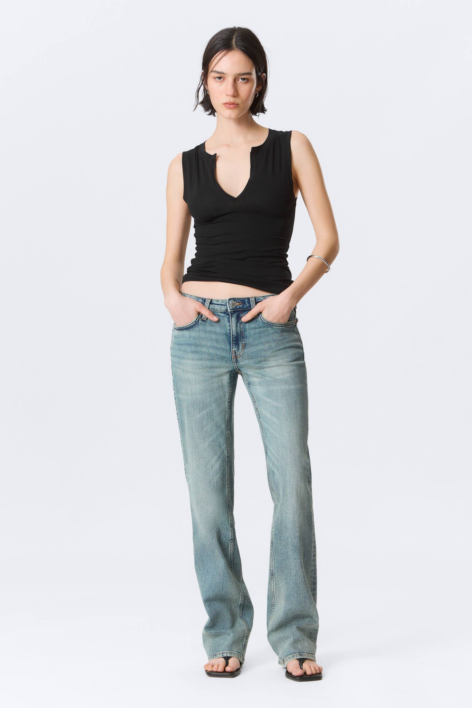 Tension Mid Rise Slim Bootcut Leg Jeans - Perseus Blue - Medium Blue/Dream Blue - Light Blue/Kimberley Blue - Medium Blue/Deep Sea Blue - Dark Blue/Paloma Black - Black/Thunder Blue - Dark Blue - 1