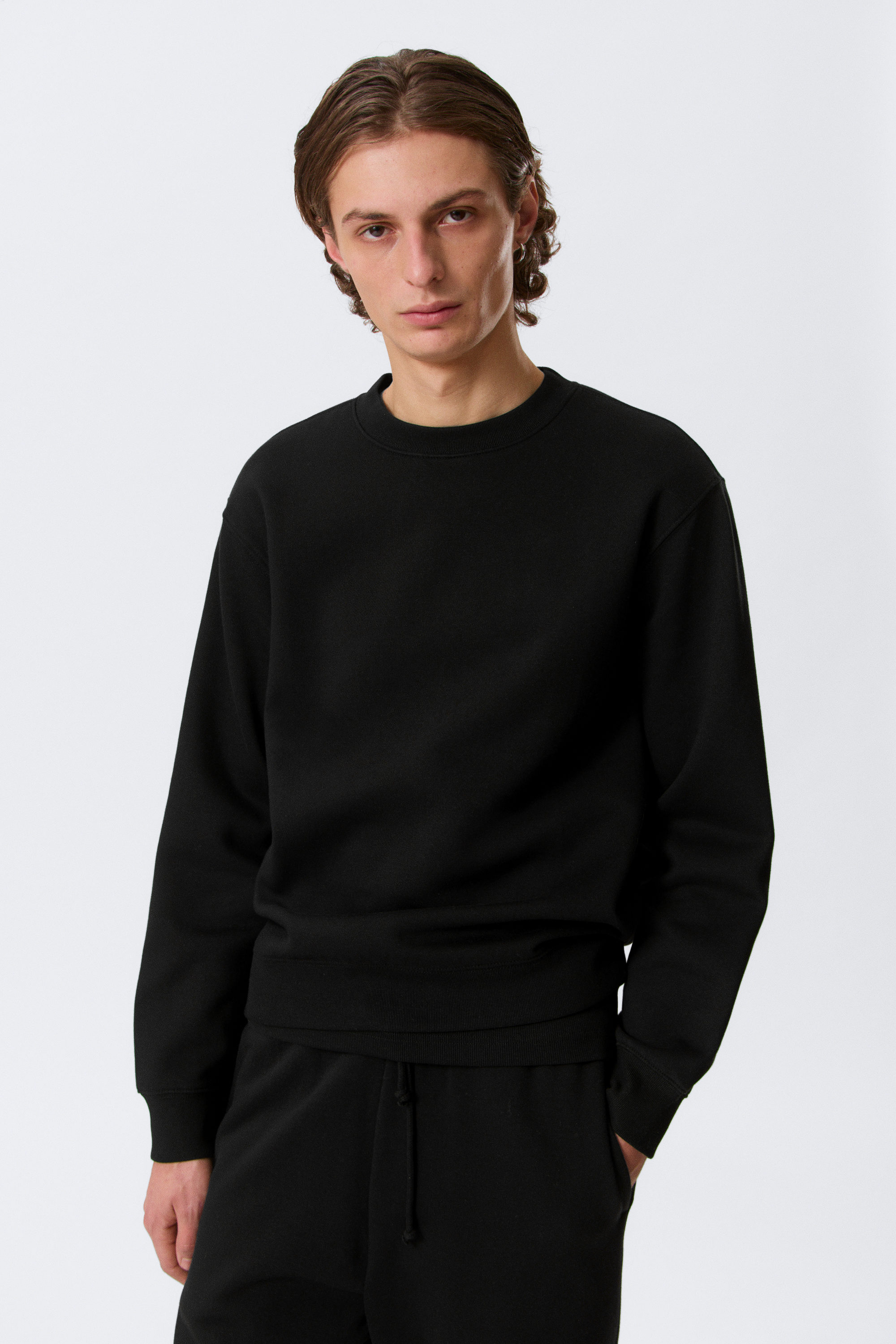 Zwart - Classic Sweatshirt - 2